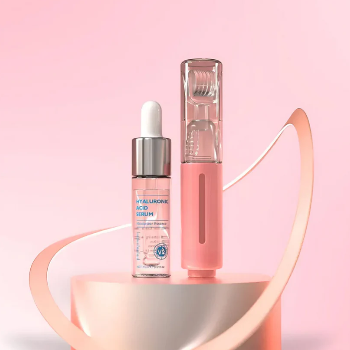 Oh So Pouty Kit - Lip Roller + Plumping Serum