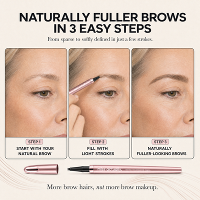 Micro-Fork Eyebrow Pencil