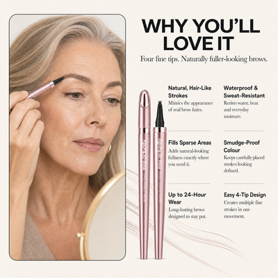 Micro-Fork Eyebrow Pencil