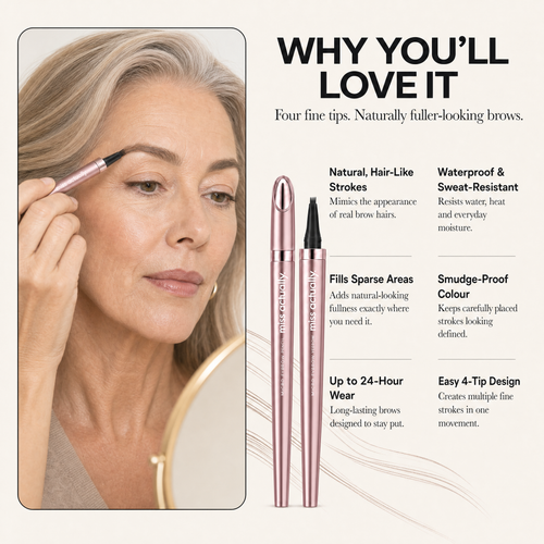 Micro-Fork Eyebrow Pencil
