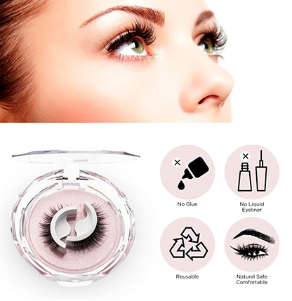 Reusable Adhesive Eyelashes